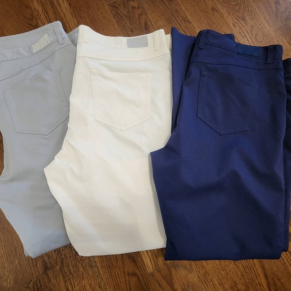 Peter Millar Other - Peter Millar 40x32 Navy Blue, Cream, and Gray Eb66 Pants.